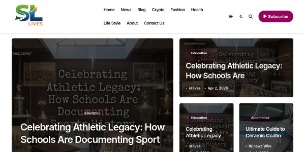 Link placement on Sllives.com