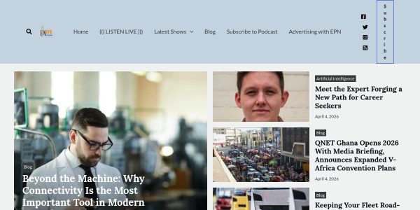 Link placement on Epodcastnetwork.com