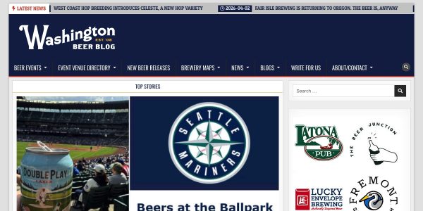 Link placement on Washingtonbeerblog.com