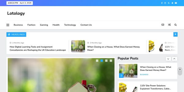 Link placement on Lotology.org.uk