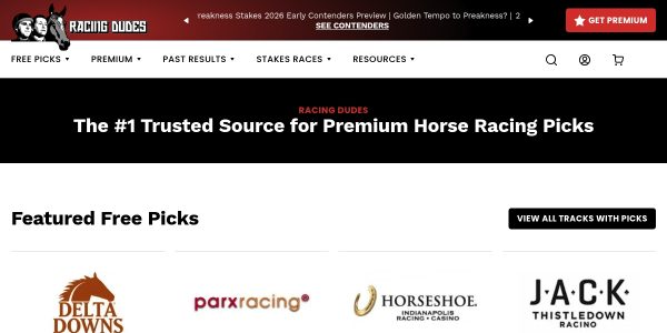 Link placement on Racingdudes.com