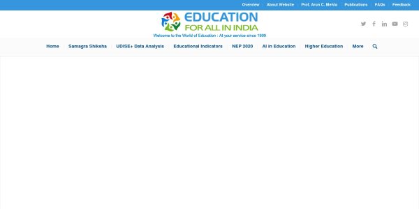 Guest posting on Educationforallinindia.com