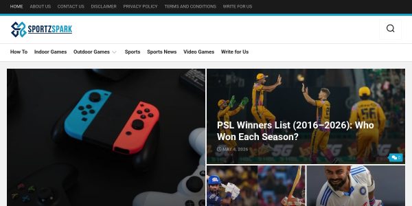 Guest posting on Sportzspark.com
