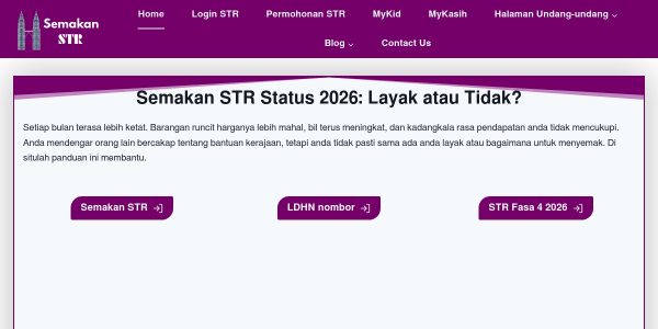 Link placement on Semakanstronline.my