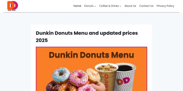 Guest posting on Dunkindonutsmenuph.com