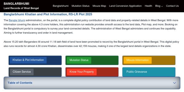 Link placement on Banglarrbhumi.com