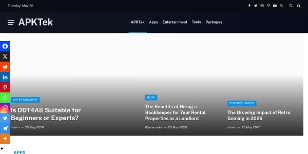 Guest posting on Apktek.org