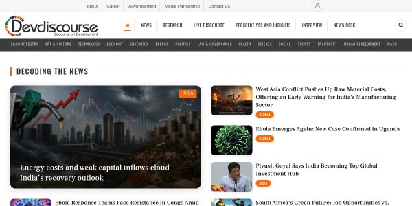 Guest posting on Devdiscourse.com