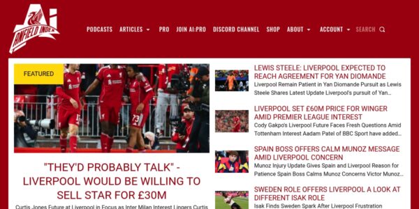 Guest posting on Anfieldindex.com