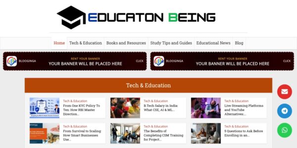 Guest posting on Educationbeing.com