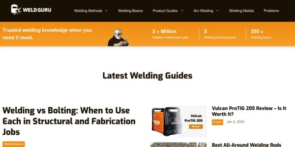 Guest posting on Weldguru.com