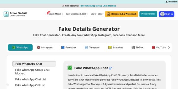 Guest posting on Fakedetail.com