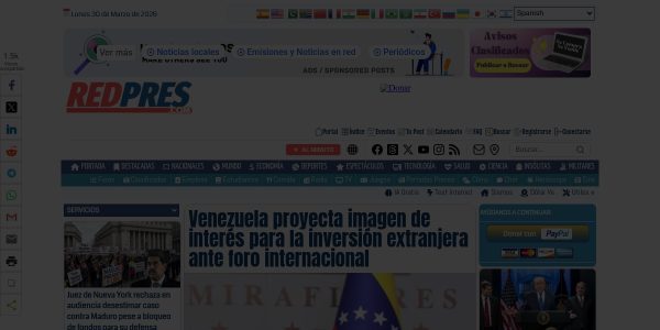 Link placement on Redpres.com