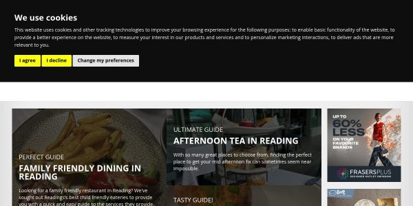 Link placement on Totalguidetoreading.com