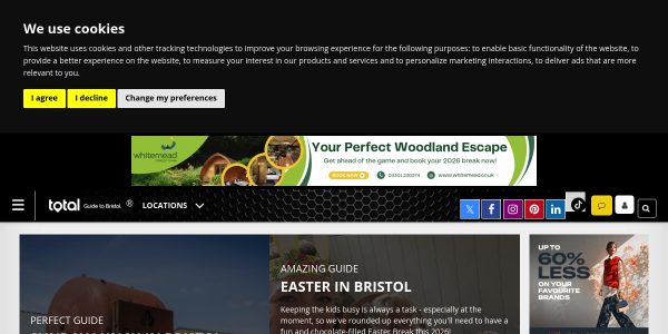 Link placement on Totalbristol.com