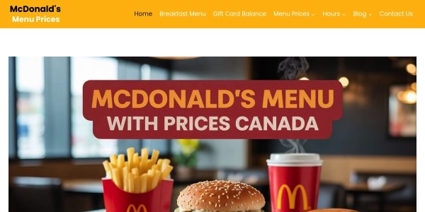 Link placement on Mcdonalds-menu-prices.ca