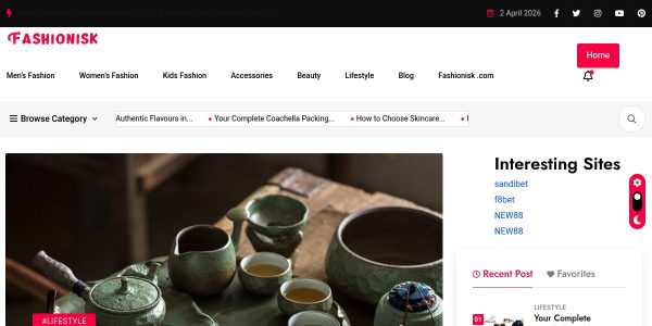 Link placement on Fashionisk.com