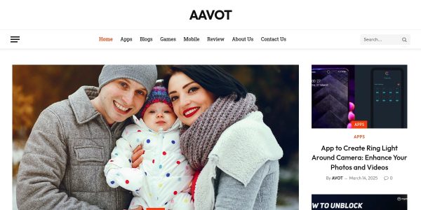 Link placement on Aavot.in