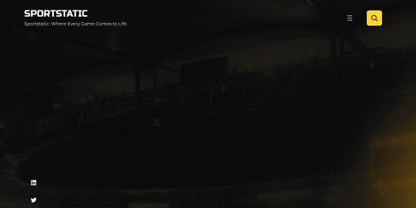 Link placement on Sportstatic.co.uk