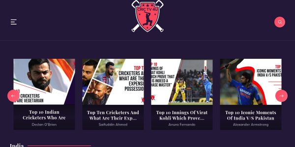 Link placement on Crictv4u.com