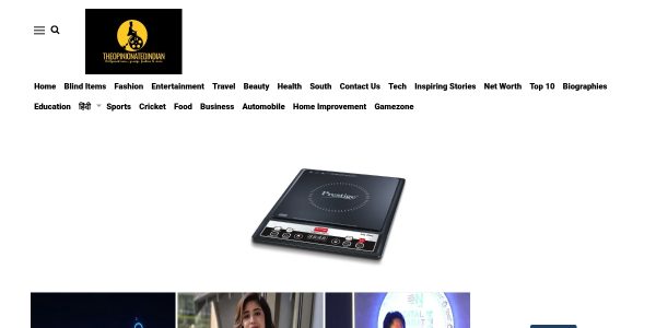 Link placement on Theopinionatedindian.com