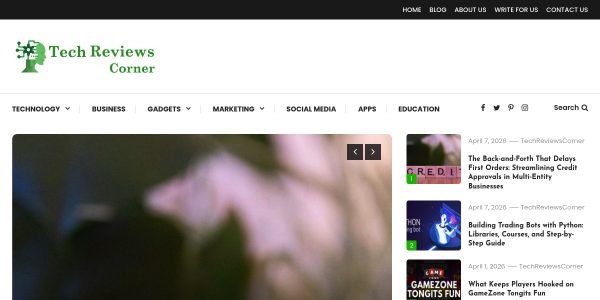 Link placement on Techreviewscorner.com