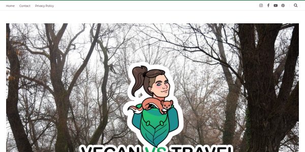 Link placement on Veganvstravel.com