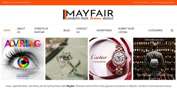 Guest posting on Mayfair-london.co.uk
