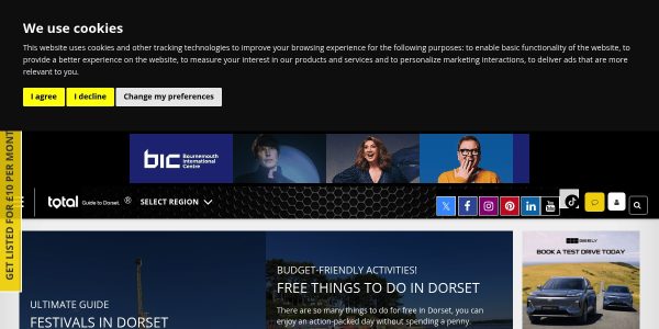 Guest posting on Totalguidetodorset.com