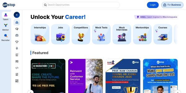 Guest posting on Unstop.com