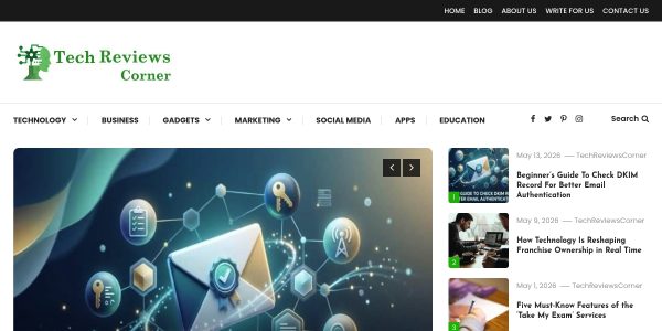 Guest posting on Techreviewscorner.com