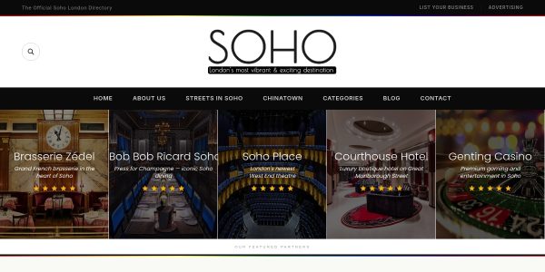 Guest posting on Soho-london.co.uk
