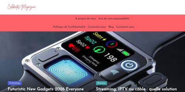 Guest posting on Celebritesmagazine.fr