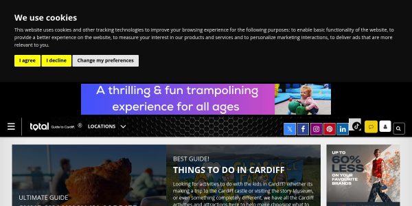 Guest posting on Totalguidetocardiff.co.uk