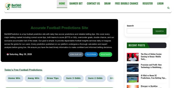 Guest posting on Bet360prediction.com