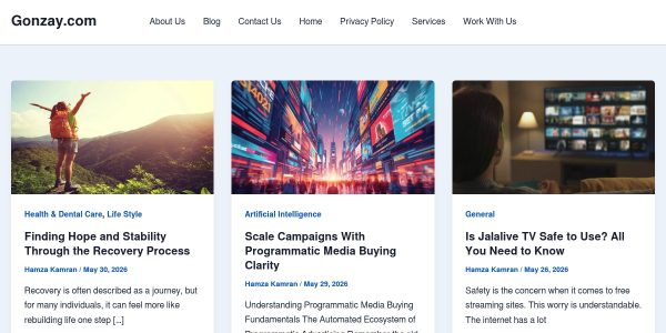 Guest posting on Gonzay.com