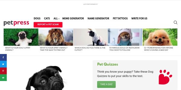 Guest posting on Petpress.net