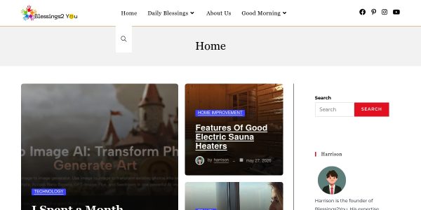Guest posting on Blessings2you.com