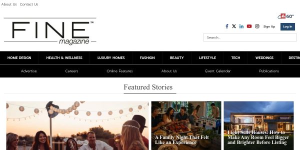 Guest posting on Finehomesandliving.com