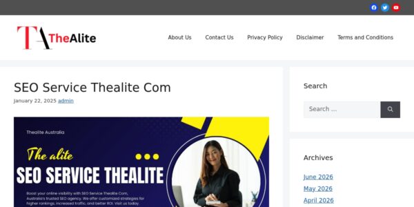 Guest posting on Thealite.com