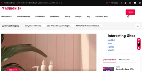 Guest posting on Fashionisk.com