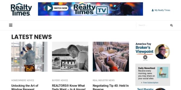 Guest posting on Realtytimes.com