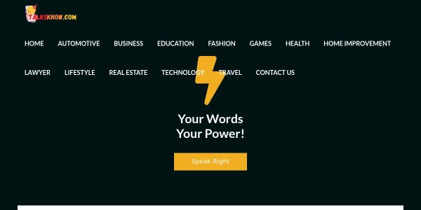 Link placement on Talksknow.com