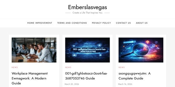 Link placement on Emberslasvegas.org