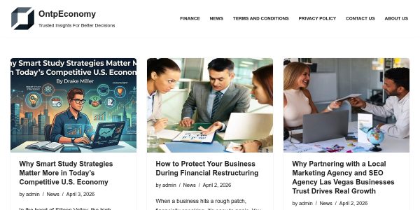 Link placement on Ontpeconomy.com