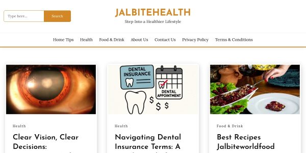 Link placement on Jalbitehealth.org