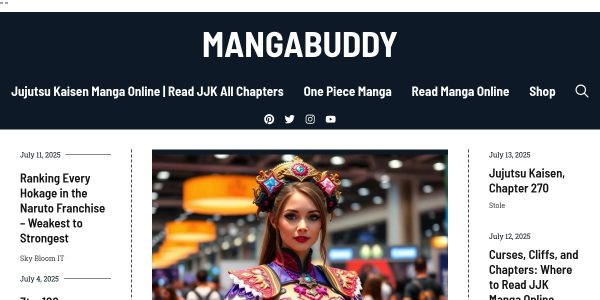 Link placement on Mangabuddy.blog
