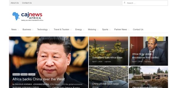 Link placement on Cajnewsafrica.com
