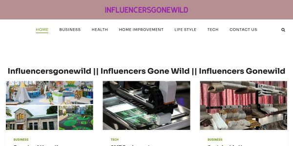 Link placement on Influencersgonewild.org.uk