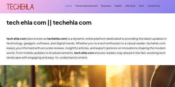Link placement on Techehla.net